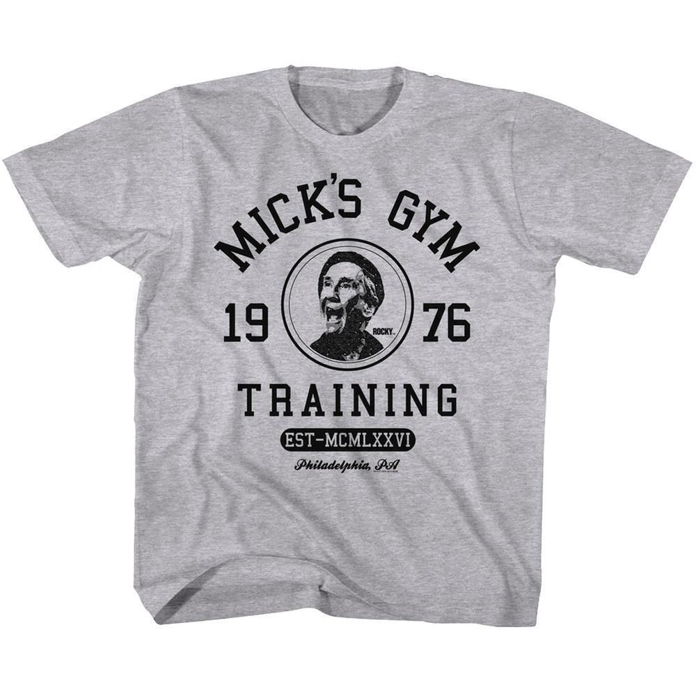 Rocky Training Gray Heather Toddler T Shirt